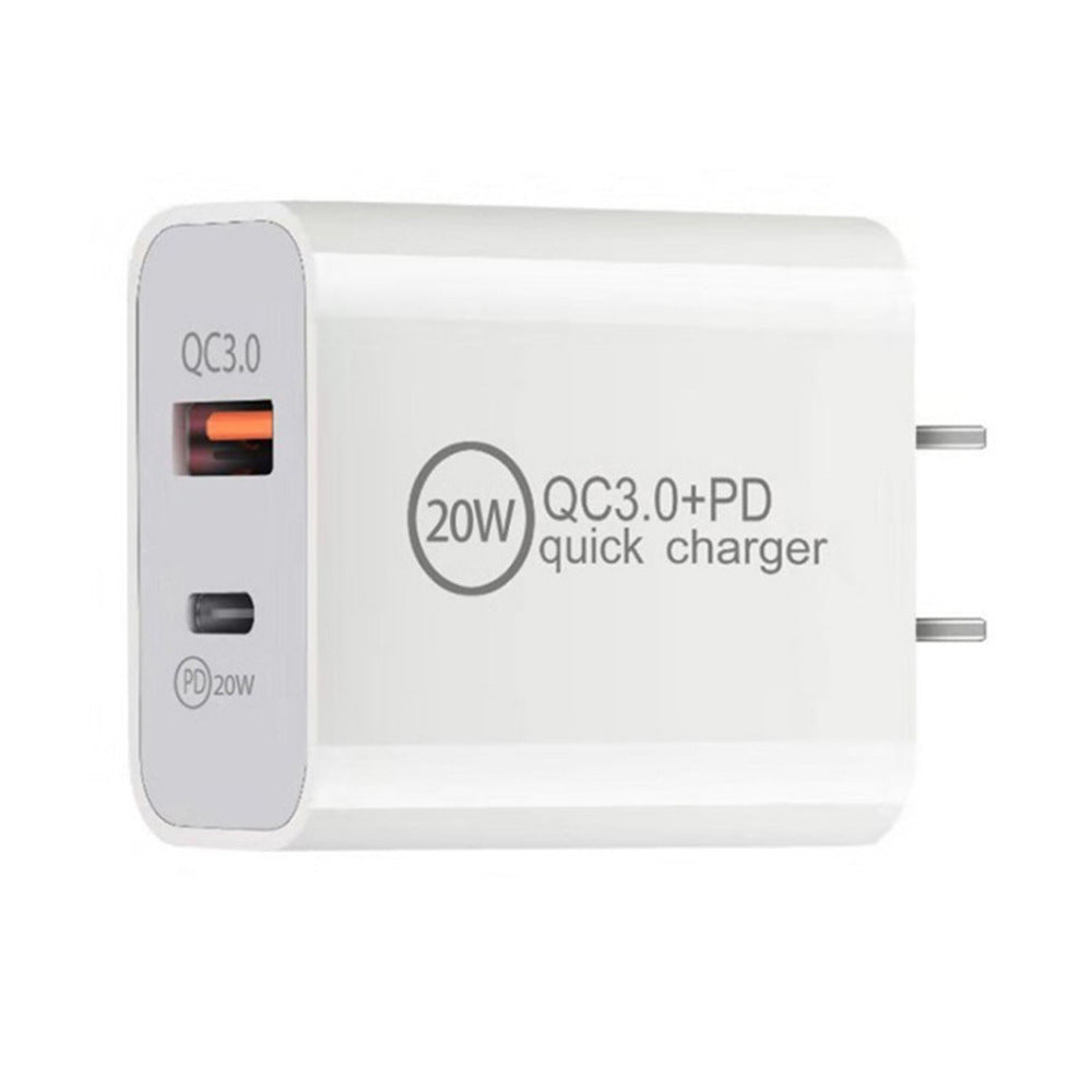 CI005: Combo Cargador Baseus 20W USB-C + USB con Cable USB a Tipo C de 1m