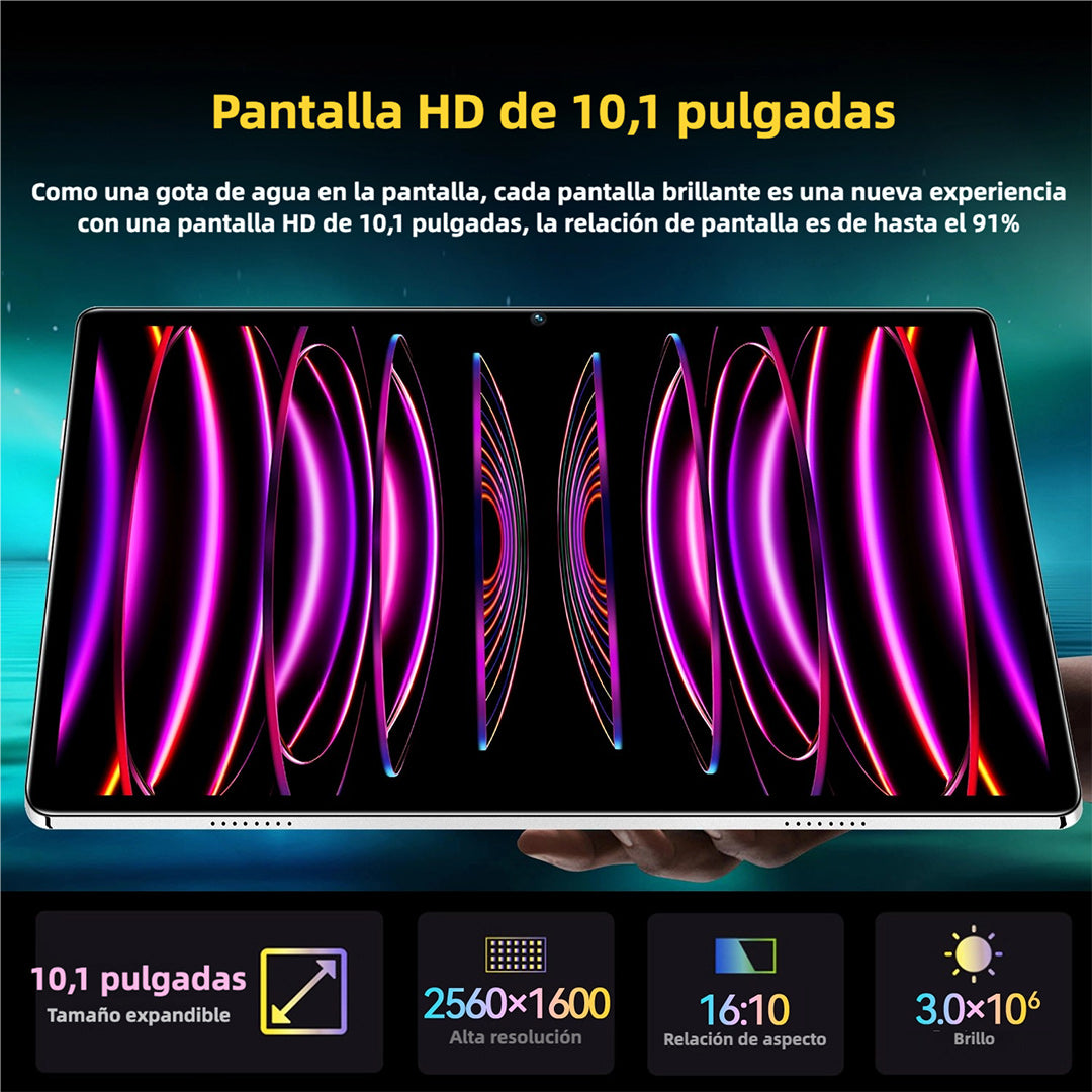 Tableta 4GB+64GB 10.1 Pulgadas 1960*1080 Android 12 - TP002 - Yesmart