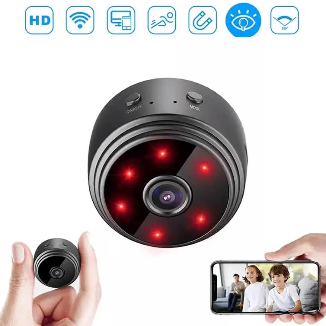 Mini Cámara HD 1080P WiFi para Niñera y CCTV para Autos y Niños - CV002 - Yesmart