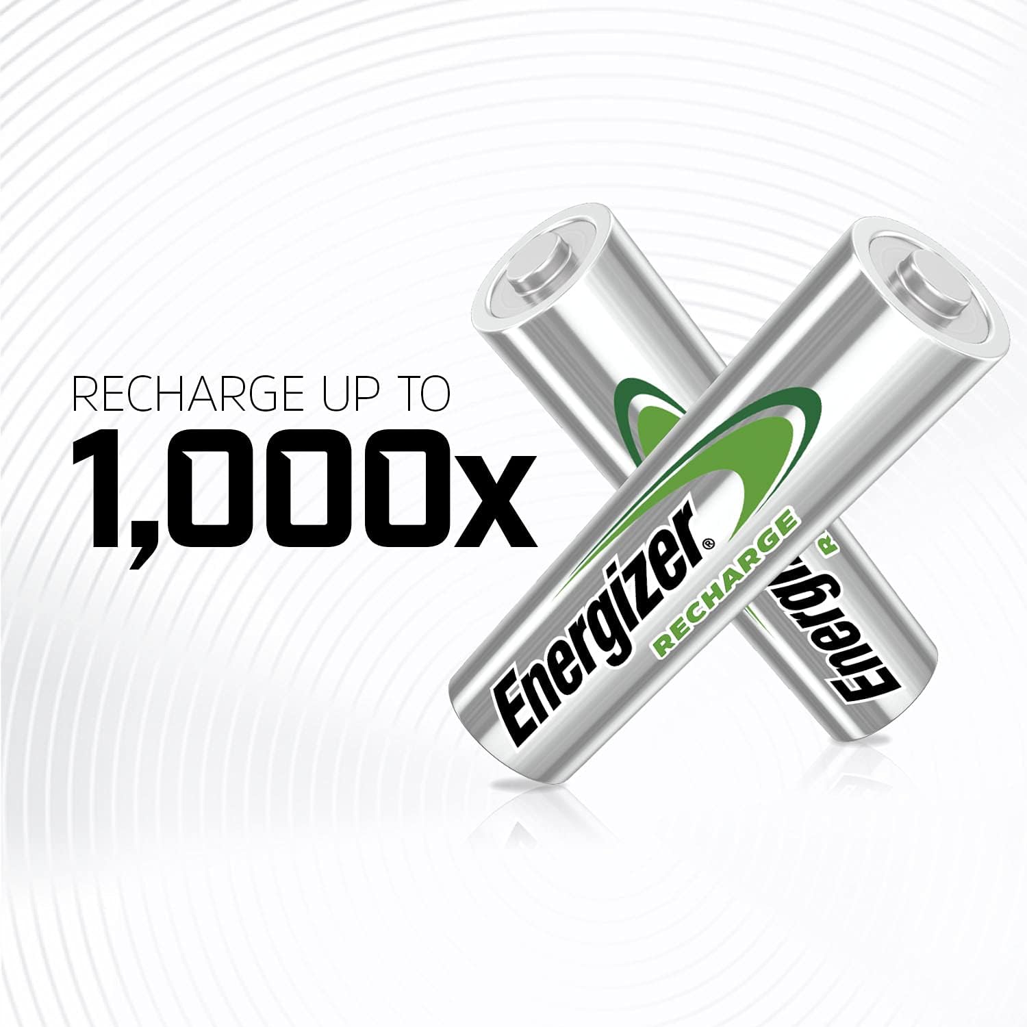 Energizer Pilas AA Recargables NiMH 2000 mAh, Precargadas, 4 Unidades, Recarga Universal - BT004