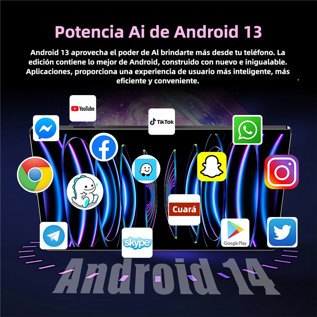 Tableta 4GB+64GB 10.1 Pulgadas 1960*1080 Android 12 - TP002 - Yesmart