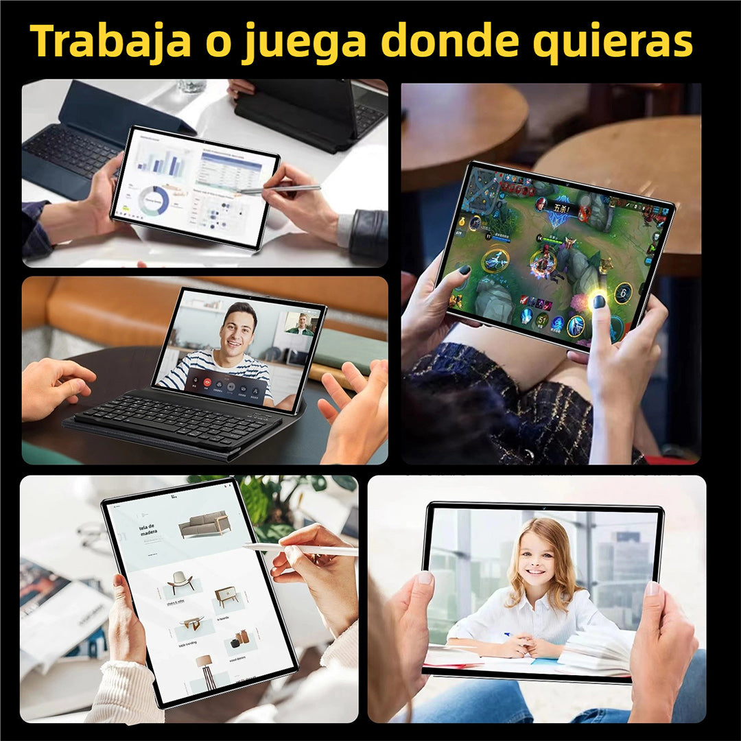 Tableta 4GB+64GB 10.1 Pulgadas 1960*1080 Android 12 - TP002 - Yesmart