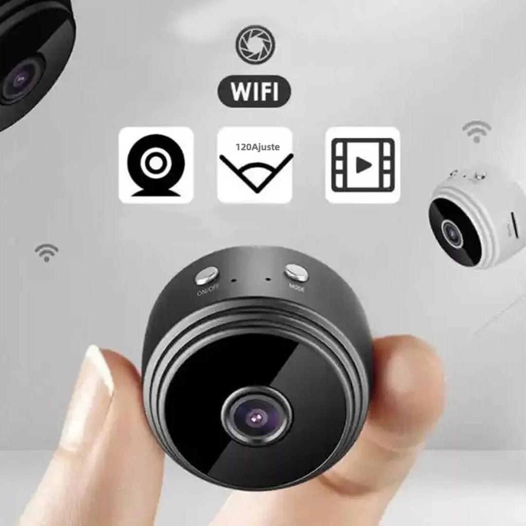 Mini Cámara HD 1080P WiFi para Niñera y CCTV para Autos y Niños - CV002 - Yesmart