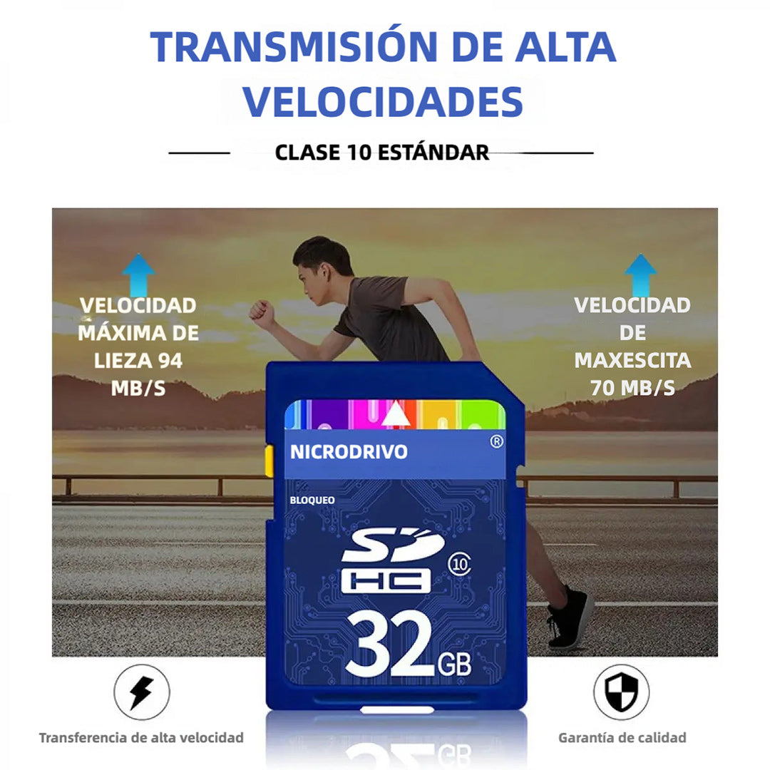 Tarjeta de Memoria SD MicroDrive de 16/32/64/128 GB - TM001 - Yesmart