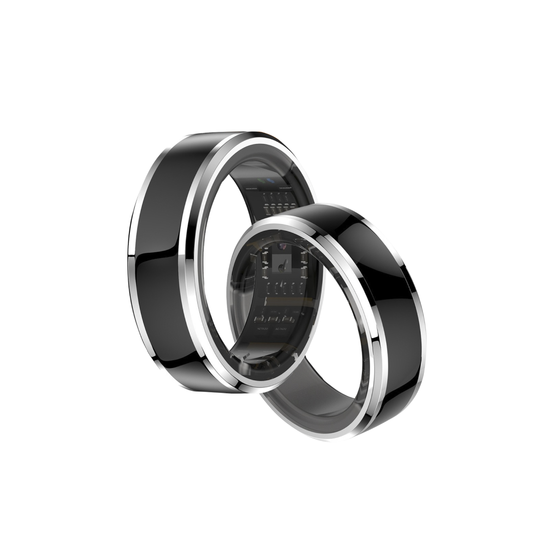 Anillo Inteligente 5ATM, Monitor de Salud con Ritmo Cardiaco, Oxígeno en Sangre y Seguimiento del Sueño, Compatible con Android e iOS SW011 - Yesmart