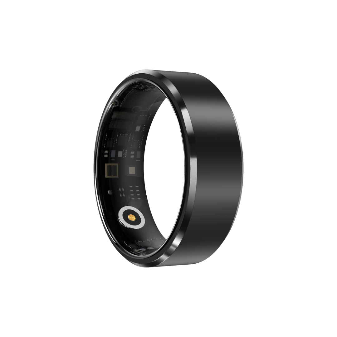 Anillo Inteligente 5ATM, Monitor de Salud con Ritmo Cardiaco, Oxígeno en Sangre y Seguimiento del Sueño, Compatible con Android e iOS SW010 - Yesmart