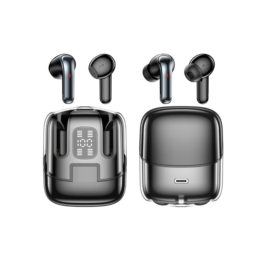 Auriculares Dos pares ENC reducción de ruido bluetooth 5.5 pantalla LED estéreo a prueba de agua -BH014 - Yesmart