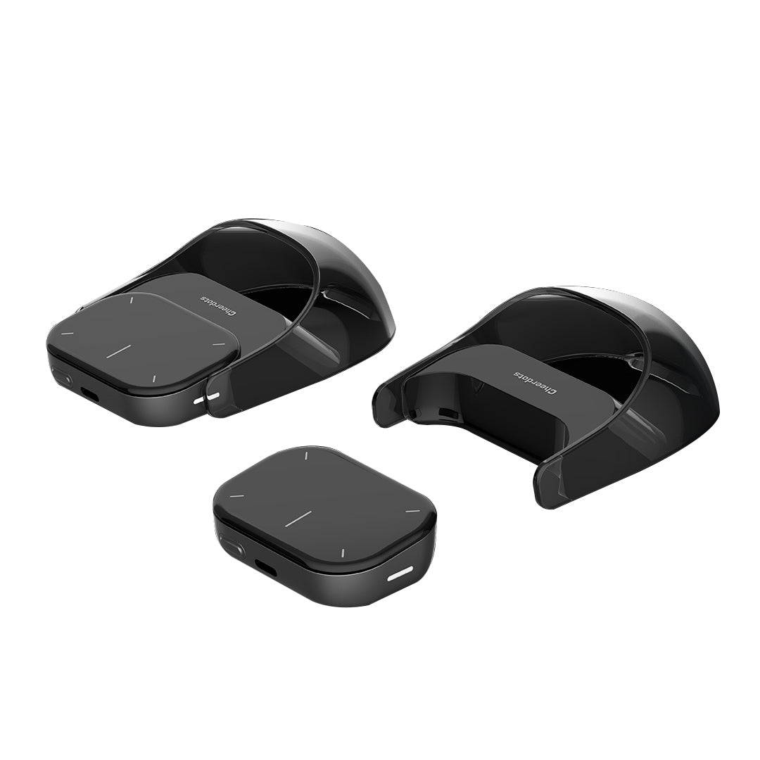 Mouse Aire Bluetooth Desmontable con Touchpad, Control Remoto Inalámbrico para Presentaciones, Micrófono, y Láser, Compatible con Mac y Windows - KM008 - Yesmart